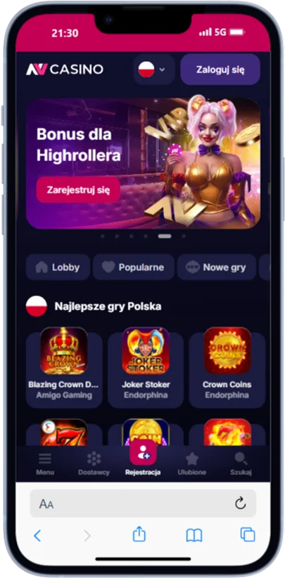 Av Casino Download Mobiele App